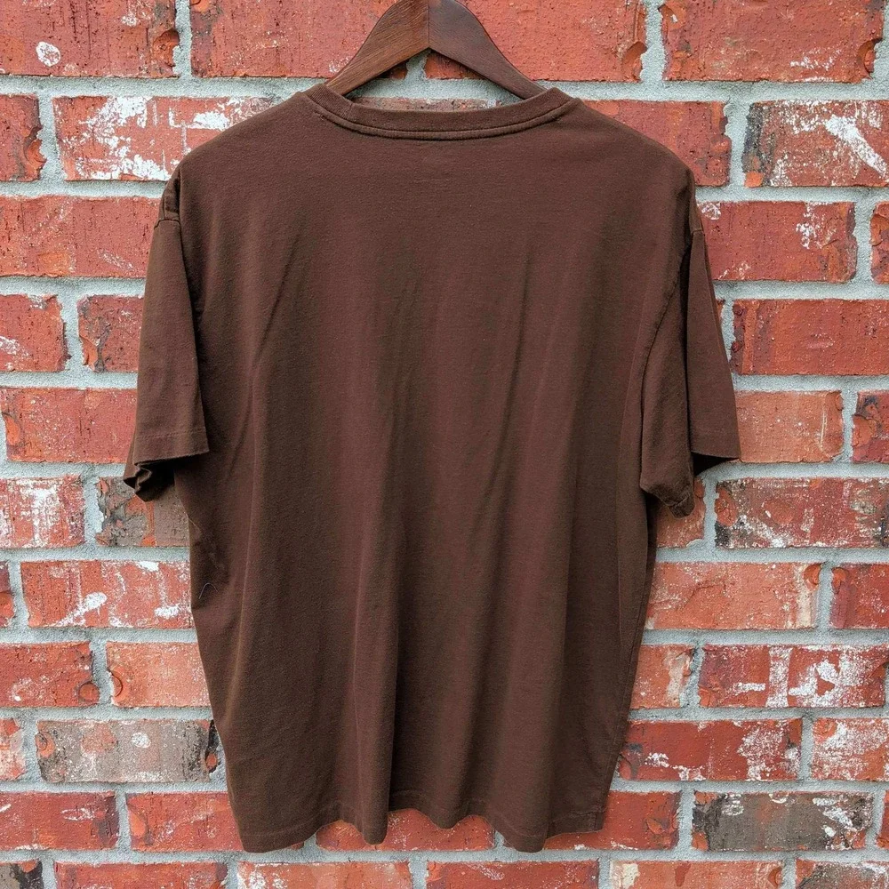 Polo Ralph Lauren Pocket T-Shirt Mens Large Brown Short Sleeve Pony Logo Tee